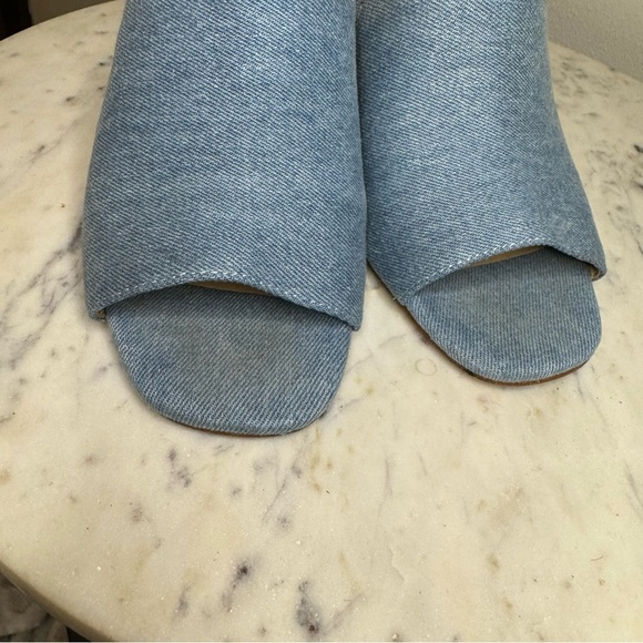 Nine West Blue Denim Sandals - Picture 4 of 8